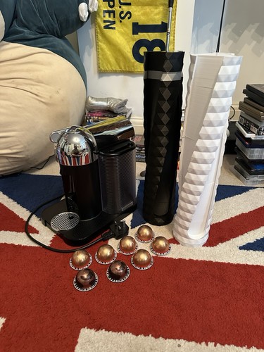 Nespresso machine with pod - with, 2