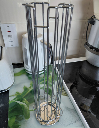 Metal coffee pod holder - coffee,