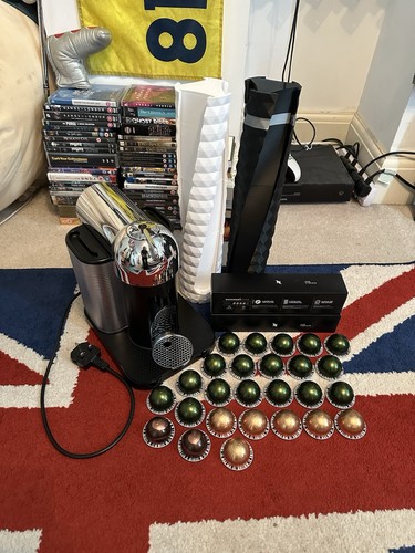 Nespresso machine with pod - machine,