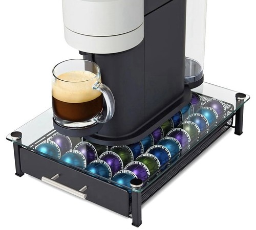 Coffee pod drawers crystal - coffee, drawers,